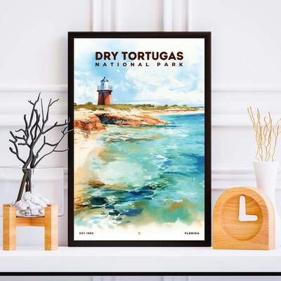 Dry Tortugas National Park Poster, Travel Art, Office Poster, Home Decor | S8 - image5